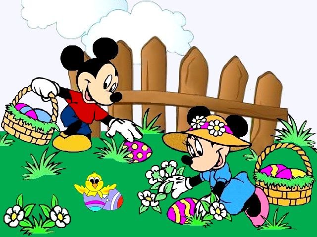 Disney Easter Minnie and Mickey Mouse Wallpaper - Festive wallpaper with Minnie and Mickey Mouse, cartoon characters by Walt Disney, which collect dyed Easter eggs on meadow, lit by the vernal sun. - , Disney, Easter, Minnie, Mickey, mouse, mouses, wallpaper, wallpapers, cartoons, cartoon, holiday, holidays, festive, characters, character, dyed, eggs, egg, meadow, meadows, vernal, sun - Festive wallpaper with Minnie and Mickey Mouse, cartoon characters by Walt Disney, which collect dyed Easter eggs on meadow, lit by the vernal sun. Solve free online Disney Easter Minnie and Mickey Mouse Wallpaper puzzle games or send Disney Easter Minnie and Mickey Mouse Wallpaper puzzle game greeting ecards  from puzzles-games.eu.. Disney Easter Minnie and Mickey Mouse Wallpaper puzzle, puzzles, puzzles games, puzzles-games.eu, puzzle games, online puzzle games, free puzzle games, free online puzzle games, Disney Easter Minnie and Mickey Mouse Wallpaper free puzzle game, Disney Easter Minnie and Mickey Mouse Wallpaper online puzzle game, jigsaw puzzles, Disney Easter Minnie and Mickey Mouse Wallpaper jigsaw puzzle, jigsaw puzzle games, jigsaw puzzles games, Disney Easter Minnie and Mickey Mouse Wallpaper puzzle game ecard, puzzles games ecards, Disney Easter Minnie and Mickey Mouse Wallpaper puzzle game greeting ecard