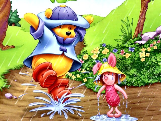 Disney Summer Winnie the Pooh and Piglet dancing in the Rain Wallpaper - Wallpaper with Winnie the Pooh and Piglet, the amusing animated heroes created by Walt Disney, which are dancing in the rain, enjoying the summertime. - , Disney, summertime, Winnie, Pooh, Piglet, rain, rains, wallpaper, wallpapers, cartoon, cartoons, nature, natures, place, places, holidays, holiday, season, seasons, vacation, vacations, amusing, animated, heroes, hero, Walt - Wallpaper with Winnie the Pooh and Piglet, the amusing animated heroes created by Walt Disney, which are dancing in the rain, enjoying the summertime. Lösen Sie kostenlose Disney Summer Winnie the Pooh and Piglet dancing in the Rain Wallpaper Online Puzzle Spiele oder senden Sie Disney Summer Winnie the Pooh and Piglet dancing in the Rain Wallpaper Puzzle Spiel Gruß ecards  from puzzles-games.eu.. Disney Summer Winnie the Pooh and Piglet dancing in the Rain Wallpaper puzzle, Rätsel, puzzles, Puzzle Spiele, puzzles-games.eu, puzzle games, Online Puzzle Spiele, kostenlose Puzzle Spiele, kostenlose Online Puzzle Spiele, Disney Summer Winnie the Pooh and Piglet dancing in the Rain Wallpaper kostenlose Puzzle Spiel, Disney Summer Winnie the Pooh and Piglet dancing in the Rain Wallpaper Online Puzzle Spiel, jigsaw puzzles, Disney Summer Winnie the Pooh and Piglet dancing in the Rain Wallpaper jigsaw puzzle, jigsaw puzzle games, jigsaw puzzles games, Disney Summer Winnie the Pooh and Piglet dancing in the Rain Wallpaper Puzzle Spiel ecard, Puzzles Spiele ecards, Disney Summer Winnie the Pooh and Piglet dancing in the Rain Wallpaper Puzzle Spiel Gruß ecards