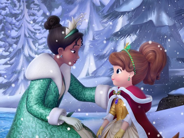 Disney Winter Gift of Sofia the First - A magnificent picture from 'Winter's Gift', a Christmas-themed episode of the Disney Junior animated series 'Sofia the First' (2014). <br />
As Sofia is searching a gift for Cedric, Princess Tiana appears to help Sofia learn that a true gift comes from the heart. <br />
How good a gift is, it is the feeling and the thought that has been put into it. - , Disney, winter, gift, gifts, Sofia, First, cartoon, cartoons, magnificent, picture, pictures, Christmas, episode, Junior, animated, series, 2014, Cedric, Princess, Tiana, true, heart, feeling, thought - A magnificent picture from 'Winter's Gift', a Christmas-themed episode of the Disney Junior animated series 'Sofia the First' (2014). <br />
As Sofia is searching a gift for Cedric, Princess Tiana appears to help Sofia learn that a true gift comes from the heart. <br />
How good a gift is, it is the feeling and the thought that has been put into it. Решайте бесплатные онлайн Disney Winter Gift of Sofia the First пазлы игры или отправьте Disney Winter Gift of Sofia the First пазл игру приветственную открытку  из puzzles-games.eu.. Disney Winter Gift of Sofia the First пазл, пазлы, пазлы игры, puzzles-games.eu, пазл игры, онлайн пазл игры, игры пазлы бесплатно, бесплатно онлайн пазл игры, Disney Winter Gift of Sofia the First бесплатно пазл игра, Disney Winter Gift of Sofia the First онлайн пазл игра , jigsaw puzzles, Disney Winter Gift of Sofia the First jigsaw puzzle, jigsaw puzzle games, jigsaw puzzles games, Disney Winter Gift of Sofia the First пазл игра открытка, пазлы игры открытки, Disney Winter Gift of Sofia the First пазл игра приветственная открытка
