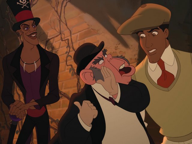 Prince Naveen Lawrence and Dr. Facilier Princess and the Frog - Prince Naveen of Maldonia with his valet Lawrence and Dr. Facilier, a voodoo witch doctor who convinces them that he can improve their existence, from the American animated musical film 'The Princess and the Frog', produced by Walt Disney Animation Studios (2009). - , prince, princes, Naveen, Lawrence, Dr., Facilier, Dr.Facilier, princess, princesses, frog, frogs, cartoons, cartoon, film, films, movie, movies, Maldonia, valet, voodoo, witch, witches, doctor, doctors, existence, existences, American, animated, musical, Walt, Disney, Animation, Studios, studio, 2009 - Prince Naveen of Maldonia with his valet Lawrence and Dr. Facilier, a voodoo witch doctor who convinces them that he can improve their existence, from the American animated musical film 'The Princess and the Frog', produced by Walt Disney Animation Studios (2009). Resuelve rompecabezas en línea gratis Prince Naveen Lawrence and Dr. Facilier Princess and the Frog juegos puzzle o enviar Prince Naveen Lawrence and Dr. Facilier Princess and the Frog juego de puzzle tarjetas electrónicas de felicitación  de puzzles-games.eu.. Prince Naveen Lawrence and Dr. Facilier Princess and the Frog puzzle, puzzles, rompecabezas juegos, puzzles-games.eu, juegos de puzzle, juegos en línea del rompecabezas, juegos gratis puzzle, juegos en línea gratis rompecabezas, Prince Naveen Lawrence and Dr. Facilier Princess and the Frog juego de puzzle gratuito, Prince Naveen Lawrence and Dr. Facilier Princess and the Frog juego de rompecabezas en línea, jigsaw puzzles, Prince Naveen Lawrence and Dr. Facilier Princess and the Frog jigsaw puzzle, jigsaw puzzle games, jigsaw puzzles games, Prince Naveen Lawrence and Dr. Facilier Princess and the Frog rompecabezas de juego tarjeta electrónica, juegos de puzzles tarjetas electrónicas, Prince Naveen Lawrence and Dr. Facilier Princess and the Frog puzzle tarjeta electrónica de felicitación