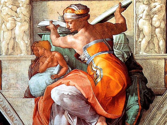 Sistine Chapel Michelangelo Libyan Sibyl Basilica Saint Peter Vatican Rome Italy - 'Libyan Sibyl' is a prophet from the Classical mythology, foretold the 'coming of the day when that which is hidden shall be revealed', one of the twelve large figures of people, painted by Michelangelo on the ceiling of the Sistine Chapel in the Basilica 'Saint Peter' in Vatican, Rome, Italy. - , Sistine, Chapel, Michelangelo, Libyan, Sibyl, basilica, basilicas, Saint, Peter, St.Peter, Vatican, Rome, Italy, art, arts, places, place, holidays, holiday, travel, travels, tour, tours, trips, trip, excursion, excursions, prophet, prophets, Classical, mythology, day, days, hidden, twelve, large, figures, figure, people, ceiling, ceilings - 'Libyan Sibyl' is a prophet from the Classical mythology, foretold the 'coming of the day when that which is hidden shall be revealed', one of the twelve large figures of people, painted by Michelangelo on the ceiling of the Sistine Chapel in the Basilica 'Saint Peter' in Vatican, Rome, Italy. Resuelve rompecabezas en línea gratis Sistine Chapel Michelangelo Libyan Sibyl Basilica Saint Peter Vatican Rome Italy juegos puzzle o enviar Sistine Chapel Michelangelo Libyan Sibyl Basilica Saint Peter Vatican Rome Italy juego de puzzle tarjetas electrónicas de felicitación  de puzzles-games.eu.. Sistine Chapel Michelangelo Libyan Sibyl Basilica Saint Peter Vatican Rome Italy puzzle, puzzles, rompecabezas juegos, puzzles-games.eu, juegos de puzzle, juegos en línea del rompecabezas, juegos gratis puzzle, juegos en línea gratis rompecabezas, Sistine Chapel Michelangelo Libyan Sibyl Basilica Saint Peter Vatican Rome Italy juego de puzzle gratuito, Sistine Chapel Michelangelo Libyan Sibyl Basilica Saint Peter Vatican Rome Italy juego de rompecabezas en línea, jigsaw puzzles, Sistine Chapel Michelangelo Libyan Sibyl Basilica Saint Peter Vatican Rome Italy jigsaw puzzle, jigsaw puzzle games, jigsaw puzzles games, Sistine Chapel Michelangelo Libyan Sibyl Basilica Saint Peter Vatican Rome Italy rompecabezas de juego tarjeta electrónica, juegos de puzzles tarjetas electrónicas, Sistine Chapel Michelangelo Libyan Sibyl Basilica Saint Peter Vatican Rome Italy puzzle tarjeta electrónica de felicitación