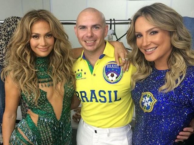 2014 FIFA World Cup Brazil Pitbull with Jennifer Lopez and Claudia Leitte behind the Scenes - Photo behind the scenes of the Cuban-American rapper Pitbull with the American singer Jennifer Lopez and the Brazilian pop star Claudia Leitte, after the spirited performance during the Opening ceremony of the 2014 FIFA World Cup, at the Itaquerao Stadium in Sao Paulo, Brazil (June 12, 2014). With the official song 'We Are One (Ole Ola)', the trio gave a colorful start at the opening ceremony of the 2014 FIFA World Cup in Brazil. - , 2014, FIFA, World, Cup, Brazil, Pitbull, Jennifer, Lopez, Claudia, Leitte, scenes, scene, music, celebrities, celebrity, sport, sports, Cuban, American, rapper, rappers, Pitbull, singer, singers, Jennifer, Lopez, Brazilian, pop, star, stars, Claudia, Leitte, spirited, performance, performances, Opening, ceremony, ceremonies, Itaquerao, Stadium, stadiums, Sao, Paulo, June, official, song, songs, Ole, Ola, trio, colorful, start, starts - Photo behind the scenes of the Cuban-American rapper Pitbull with the American singer Jennifer Lopez and the Brazilian pop star Claudia Leitte, after the spirited performance during the Opening ceremony of the 2014 FIFA World Cup, at the Itaquerao Stadium in Sao Paulo, Brazil (June 12, 2014). With the official song 'We Are One (Ole Ola)', the trio gave a colorful start at the opening ceremony of the 2014 FIFA World Cup in Brazil. Подреждайте безплатни онлайн 2014 FIFA World Cup Brazil Pitbull with Jennifer Lopez and Claudia Leitte behind the Scenes пъзел игри или изпратете 2014 FIFA World Cup Brazil Pitbull with Jennifer Lopez and Claudia Leitte behind the Scenes пъзел игра поздравителна картичка  от puzzles-games.eu.. 2014 FIFA World Cup Brazil Pitbull with Jennifer Lopez and Claudia Leitte behind the Scenes пъзел, пъзели, пъзели игри, puzzles-games.eu, пъзел игри, online пъзел игри, free пъзел игри, free online пъзел игри, 2014 FIFA World Cup Brazil Pitbull with Jennifer Lopez and Claudia Leitte behind the Scenes free пъзел игра, 2014 FIFA World Cup Brazil Pitbull with Jennifer Lopez and Claudia Leitte behind the Scenes online пъзел игра, jigsaw puzzles, 2014 FIFA World Cup Brazil Pitbull with Jennifer Lopez and Claudia Leitte behind the Scenes jigsaw puzzle, jigsaw puzzle games, jigsaw puzzles games, 2014 FIFA World Cup Brazil Pitbull with Jennifer Lopez and Claudia Leitte behind the Scenes пъзел игра картичка, пъзели игри картички, 2014 FIFA World Cup Brazil Pitbull with Jennifer Lopez and Claudia Leitte behind the Scenes пъзел игра поздравителна картичка
