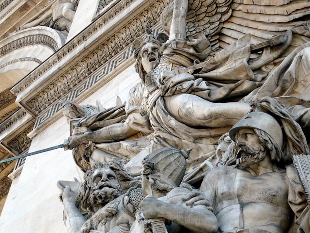 Arc de Triomphe La Marseillaise Bas-relief by Francois Rude-Paris France пъзел игра 