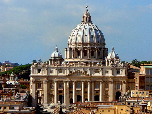 Basilica Saint Peter Vista from Castel SantAngelo Vatican Italy puzzle game 