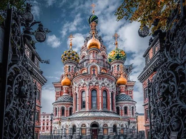 Church of the Resurrection of Christ St.Petersburg Russia пъзел игра 
