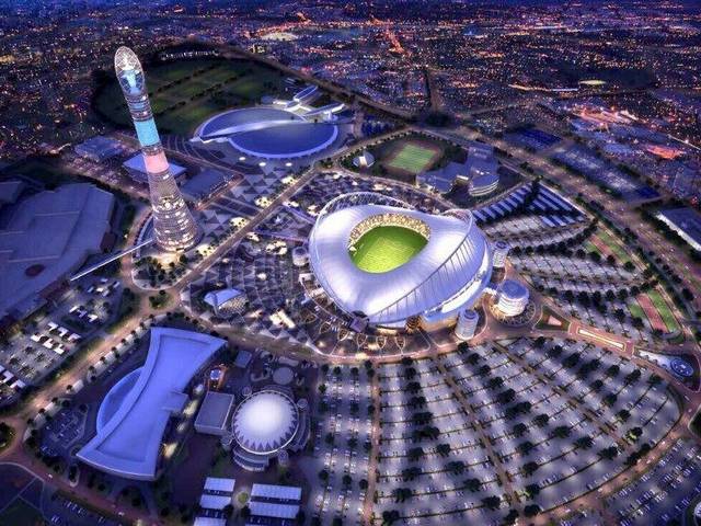 Khalifa International Stadium in Qatar пазл игру 