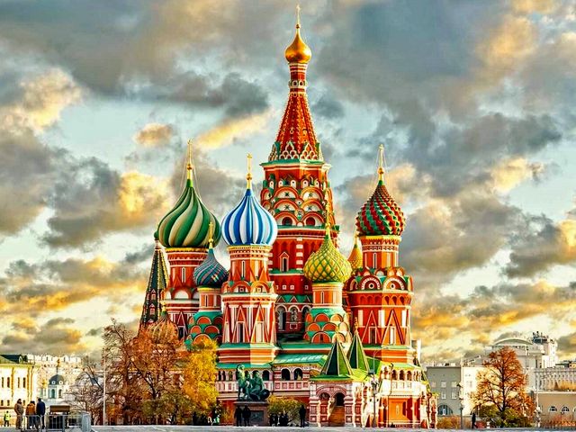 Saint Basils Cathedral Moskow Russia пъзел игра 