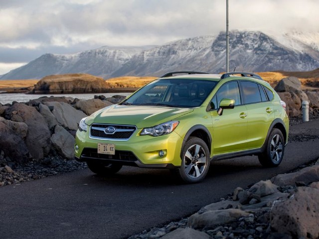 2014 Subaru XV Crosstrek Hybrid Reykjavik Iceland Puzzle Spiel 