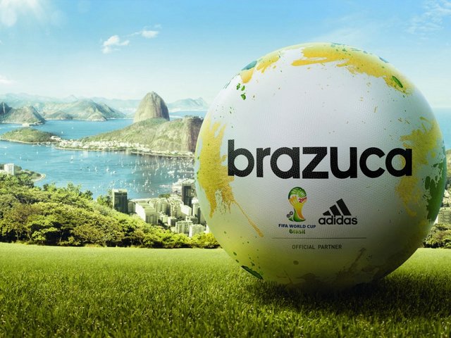 2014 FIFA World Cup Brazil Brazuca Name of Official Match Ball juego de puzzle 