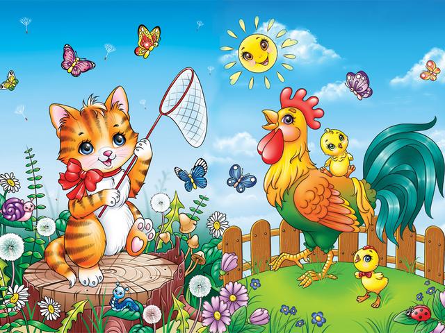 Cat and Rooster in the Yard by Aniel-AK on DeviantArt - 'Cat and Rooster in the Yard' is a beautiful illustration by Aniel-AK on DeviantArt (Anna from Ukraine, born May 13, 1991) in a mini-book for the youngest children of the Ukrainian publishing house 'Zirka'. Aniel-AK (Anna) is an artist and student in digital art, who likes drawings, paintings and illustrations of storybooks. - , cat, cats, rooster, roosters, yard, yards, Aniel-AK, DeviantArt, cartoon, cartoons, art, arts, animals, animal, beautiful, illustration, illustrations, Anna, Ukraine, May, 1991, mini, book, books, youngest, children, child, Ukrainian, publishing, house, houses, Zirka, artist, artists, student, students, digital, drawings, drawing, paintings, painting, storybooks, storybook - 'Cat and Rooster in the Yard' is a beautiful illustration by Aniel-AK on DeviantArt (Anna from Ukraine, born May 13, 1991) in a mini-book for the youngest children of the Ukrainian publishing house 'Zirka'. Aniel-AK (Anna) is an artist and student in digital art, who likes drawings, paintings and illustrations of storybooks. Подреждайте безплатни онлайн Cat and Rooster in the Yard by Aniel-AK on DeviantArt пъзел игри или изпратете Cat and Rooster in the Yard by Aniel-AK on DeviantArt пъзел игра поздравителна картичка  от puzzles-games.eu.. Cat and Rooster in the Yard by Aniel-AK on DeviantArt пъзел, пъзели, пъзели игри, puzzles-games.eu, пъзел игри, online пъзел игри, free пъзел игри, free online пъзел игри, Cat and Rooster in the Yard by Aniel-AK on DeviantArt free пъзел игра, Cat and Rooster in the Yard by Aniel-AK on DeviantArt online пъзел игра, jigsaw puzzles, Cat and Rooster in the Yard by Aniel-AK on DeviantArt jigsaw puzzle, jigsaw puzzle games, jigsaw puzzles games, Cat and Rooster in the Yard by Aniel-AK on DeviantArt пъзел игра картичка, пъзели игри картички, Cat and Rooster in the Yard by Aniel-AK on DeviantArt пъзел игра поздравителна картичка