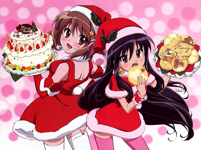 Christmas Anime Girls in Santa Costumes - Attractive anime girls with beautiful big eyes and blush, dressed up in Santa costumes, carry ornate cakes at the Christmas party. - , Christmas, anime, girls, girl, Santa, costumes, costume, cartoon, cartoons, holiday, holidays, attractive, beautiful, big, eyes, eye, blush, ornate, cakes, cake, party, parties - Attractive anime girls with beautiful big eyes and blush, dressed up in Santa costumes, carry ornate cakes at the Christmas party. Solve free online Christmas Anime Girls in Santa Costumes puzzle games or send Christmas Anime Girls in Santa Costumes puzzle game greeting ecards  from puzzles-games.eu.. Christmas Anime Girls in Santa Costumes puzzle, puzzles, puzzles games, puzzles-games.eu, puzzle games, online puzzle games, free puzzle games, free online puzzle games, Christmas Anime Girls in Santa Costumes free puzzle game, Christmas Anime Girls in Santa Costumes online puzzle game, jigsaw puzzles, Christmas Anime Girls in Santa Costumes jigsaw puzzle, jigsaw puzzle games, jigsaw puzzles games, Christmas Anime Girls in Santa Costumes puzzle game ecard, puzzles games ecards, Christmas Anime Girls in Santa Costumes puzzle game greeting ecard