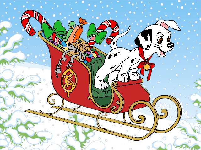 Christmas Puppy Clipart puzzle game 