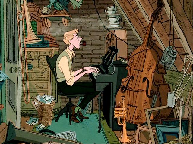 Disney 101 Dalmatians Roger Radcliffe пазл игру 