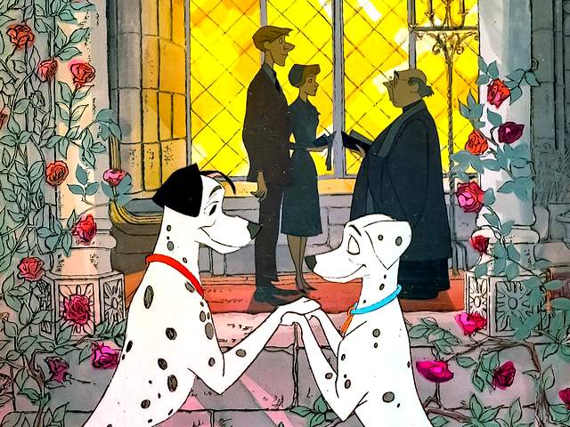 Disney 101 Dalmatians Wedding Ceremony Puzzle Spiel 