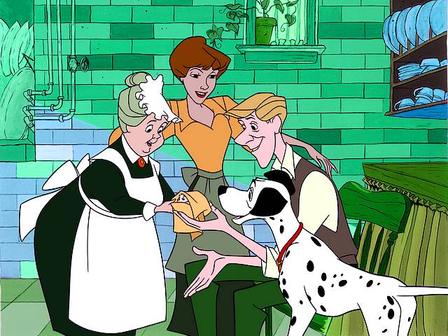 Disney 101 Dalmatians in Kitchen puzzle game 
