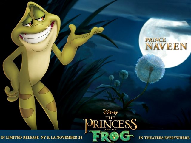 Disney Prince Naveen Princess and the Frog Poster puzzle game 