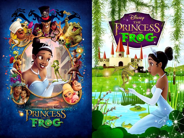 Disney Princess and the Frog Posters juego de puzzle 