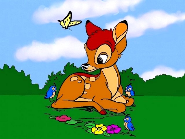 Disney Spring Bambi Wallpaper puzzle game 
