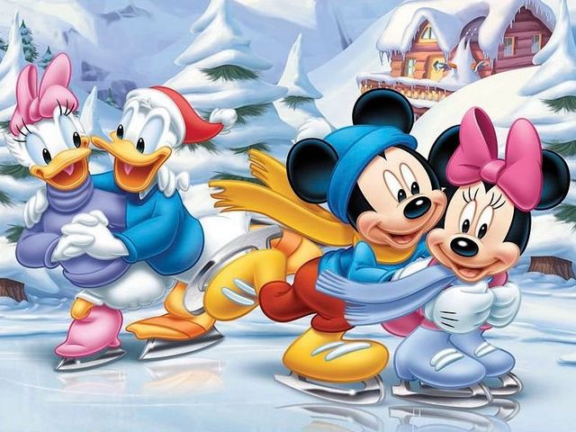 Disney Winter Wallpaper - A beautiful wallpaper for winter holiday season with Mickey and Minnie Mouse, Donald Duck and Daisy, the most beloved cartoon characters by Walt Disney, which have fun skating on the ice. - , Disney, winter, wallpaper, wallpapers, cartoon, cartoons, holiday, holidays, beautiful, season, seasons, Mickey, Minnie, Mouse, Donald, Duck, Daisy, beloved, characters, character, Walt, fun, ice - A beautiful wallpaper for winter holiday season with Mickey and Minnie Mouse, Donald Duck and Daisy, the most beloved cartoon characters by Walt Disney, which have fun skating on the ice. Solve free online Disney Winter Wallpaper puzzle games or send Disney Winter Wallpaper puzzle game greeting ecards  from puzzles-games.eu.. Disney Winter Wallpaper puzzle, puzzles, puzzles games, puzzles-games.eu, puzzle games, online puzzle games, free puzzle games, free online puzzle games, Disney Winter Wallpaper free puzzle game, Disney Winter Wallpaper online puzzle game, jigsaw puzzles, Disney Winter Wallpaper jigsaw puzzle, jigsaw puzzle games, jigsaw puzzles games, Disney Winter Wallpaper puzzle game ecard, puzzles games ecards, Disney Winter Wallpaper puzzle game greeting ecard