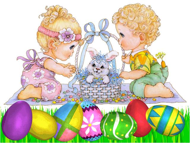 Easter by Ruth Morehead Wallpaper пъзел игра 