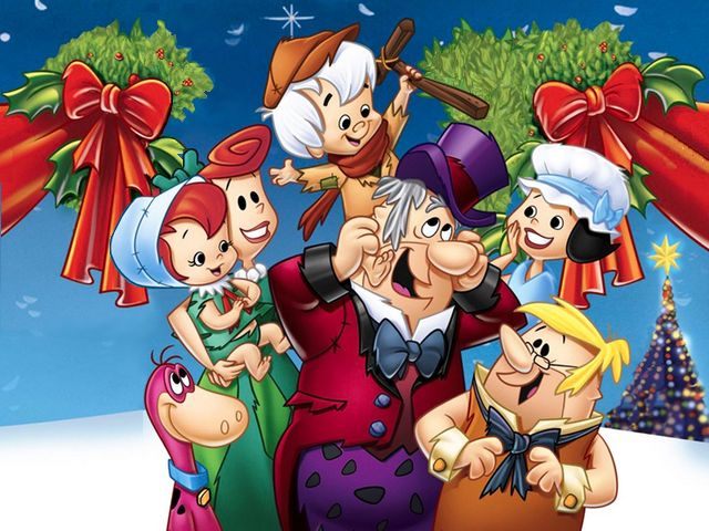 Flintstones Christmas Carol Wallpaper пазл игру 