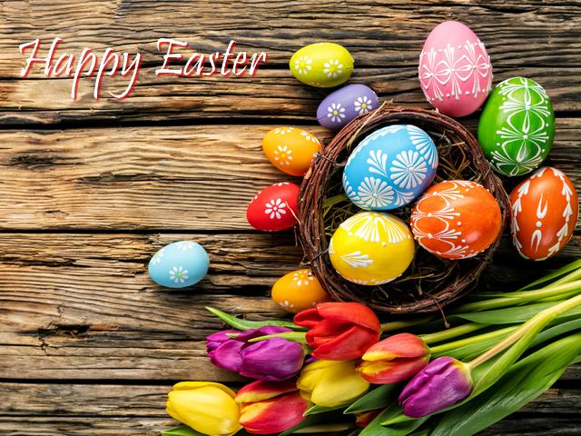 Happy Easter Background пазл игру 