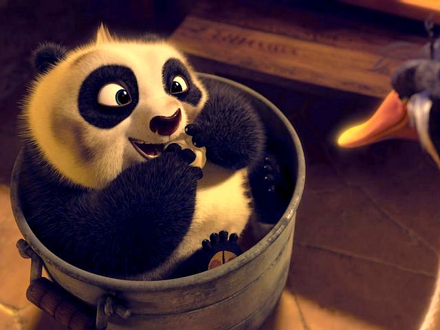 Kung Fu Panda 2 Baby Po juego de puzzle 