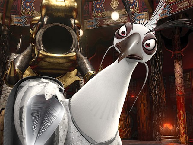 Kung Fu Panda 2 Lord Shen with Powerful Weapon пъзел игра 