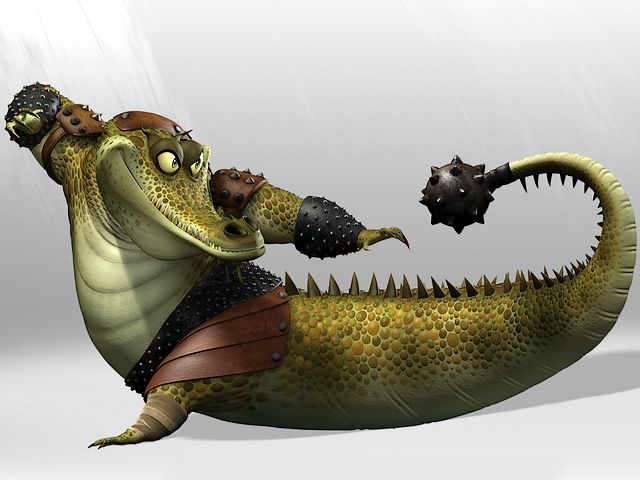 Kung Fu Panda 2 Master Croc Wallpaper puzzle game 