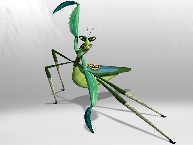 Kung Fu Panda 2 Master Mantis Wallpaper puzzle game 