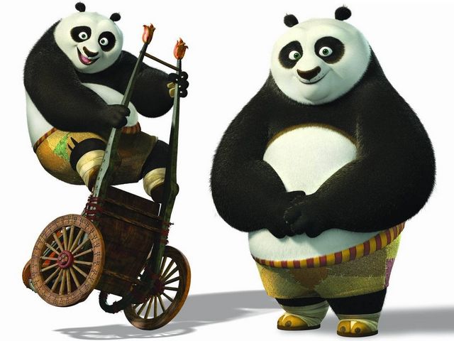 Kung Fu Panda 2 Master Po jokes Wallpaper juego de puzzle 