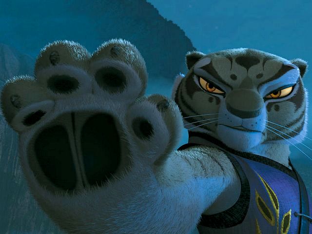 Kung Fu Panda 2 Master Tigress on Sampan пъзел игра 