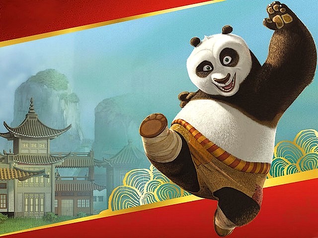Kung Fu Panda Dragon Warrior Wallpaper puzzle game 