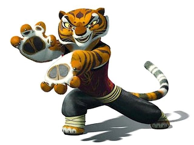 Kung Fu Panda Master Tigress voiced by Angelina Jolie пазл игру 