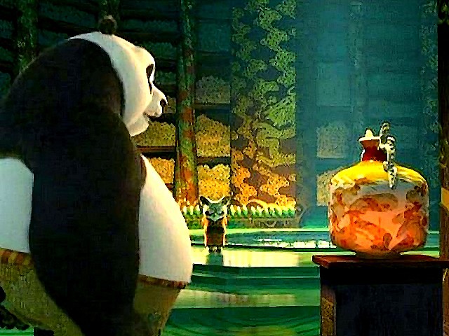 Kung Fu Panda Po in the Hall of Warriors пъзел игра 