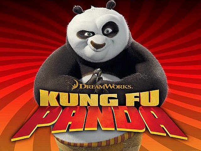 Kung Fu Panda Po nominee for Dragon Warrior Wallpaper puzzle game 