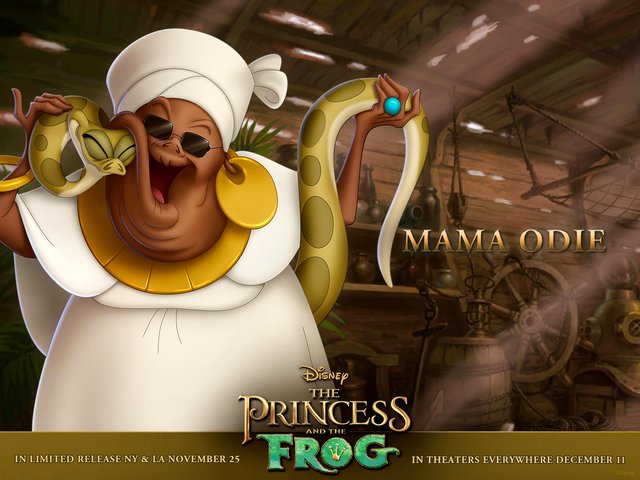 Mama Odie - Princess and the Frog juego de puzzle 