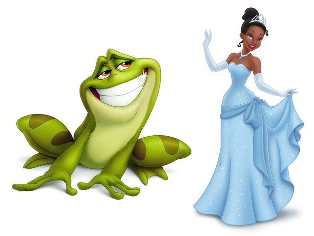 Naveen and Tiana Princess and the Frog juego de puzzle 