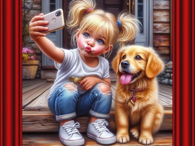 Photo with Friend puzzle game 