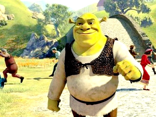Shrek the Main Character пазл игру 