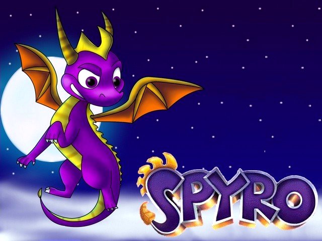 Spyro the Dragon Fan Art Wallpaper пъзел игра 