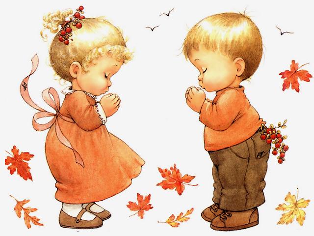 Thanksgiving Ruth Morehead Greeting Card Puzzle Spiel 