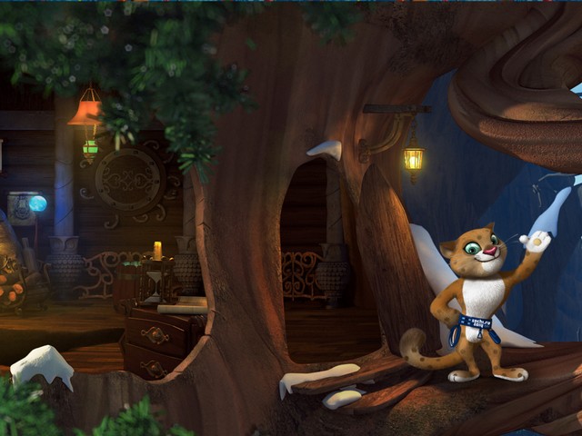 Winter Olympics Sochi 2014 Mascot Amur Leopard Wallpaper puzzle game 