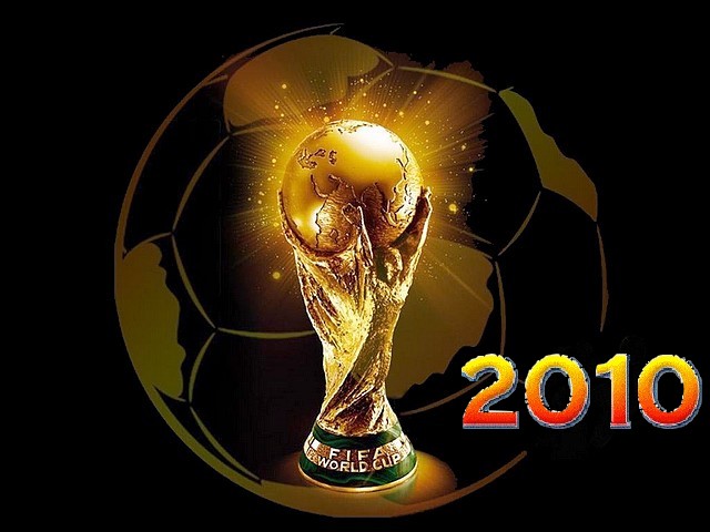 World Cup 2010 Champion the Trophy Wallpaper Puzzle Spiel 