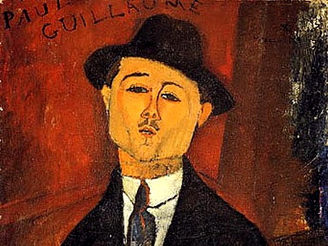 Amadeo Modigliani Paul Guillaume Novo Pilota - A fragment from the portrait of the art dealer and collector 'Paul Guillaume, Novo Pilota' (1915, oil on cardboard mounted on cradled plywood, Musee de l'Orangerie, Paris, France), who was introduced to Amadeo Modigliani by  Max Jacob in 1915. He is Modigliani's art dealer until 1916, when he produces one painting every week and exhibits 15 paintings and 3 sculptures at the studio of Emile Lejeune in Paris. - , Amadeo, Modigliani, Paul, Guillaume, Novo, Pilota, art, arts, painter, painters, artist, artists, sculptor, sculptors, Expressionist, Expressionists, fragment, fragments, portrait, portraits, dealer, dealers, collector, collectors, 1915, oil, cardboard, cardboards, cradled, plywood, Musee, museum, l'Orangerie, Paris, France, Max, Jacob, 1916, painting, paintings, week, weeks, sculptures, sculpture, studio, studios, Emile, Lejeune - A fragment from the portrait of the art dealer and collector 'Paul Guillaume, Novo Pilota' (1915, oil on cardboard mounted on cradled plywood, Musee de l'Orangerie, Paris, France), who was introduced to Amadeo Modigliani by  Max Jacob in 1915. He is Modigliani's art dealer until 1916, when he produces one painting every week and exhibits 15 paintings and 3 sculptures at the studio of Emile Lejeune in Paris. Solve free online Amadeo Modigliani Paul Guillaume Novo Pilota puzzle games or send Amadeo Modigliani Paul Guillaume Novo Pilota puzzle game greeting ecards  from puzzles-games.eu.. Amadeo Modigliani Paul Guillaume Novo Pilota puzzle, puzzles, puzzles games, puzzles-games.eu, puzzle games, online puzzle games, free puzzle games, free online puzzle games, Amadeo Modigliani Paul Guillaume Novo Pilota free puzzle game, Amadeo Modigliani Paul Guillaume Novo Pilota online puzzle game, jigsaw puzzles, Amadeo Modigliani Paul Guillaume Novo Pilota jigsaw puzzle, jigsaw puzzle games, jigsaw puzzles games, Amadeo Modigliani Paul Guillaume Novo Pilota puzzle game ecard, puzzles games ecards, Amadeo Modigliani Paul Guillaume Novo Pilota puzzle game greeting ecard