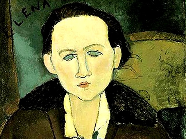 Amedeo Modigliani Portrait of Elena Pavlowski Puzzle Spiel 