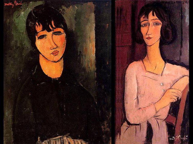 Amedeo Modigliani The Servant and Marguerite Seated - Paintings by the Italian artist Amedeo Modigliani (1884 - 1920) of quite different in nature people - 'The Servant' (1916, oil on canvas) and 'Marguerite Seated' ('Marguerite assise', 1916, oil on canvas), a portrait made by Modigliani from memory with a large dose of realism of his sister who, after the death of Jeanne Hebuterne has adopted their's daughter. - , Amedeo, Modigliani, servant, servants, Marguerite, seated, art, arts, painter, painters, artist, artists, sculptor, sculptors, Expressionist, Expressionists, paintings, painting, Italian, different, nature, natures, people, peoples, 1916, oil, canvas, private, collections, collection, portrait, portraits, memory, memories, large, dose, doses, realism, sister, sisters, Jeanne, Hebuterne, daughter, daughters - Paintings by the Italian artist Amedeo Modigliani (1884 - 1920) of quite different in nature people - 'The Servant' (1916, oil on canvas) and 'Marguerite Seated' ('Marguerite assise', 1916, oil on canvas), a portrait made by Modigliani from memory with a large dose of realism of his sister who, after the death of Jeanne Hebuterne has adopted their's daughter. Решайте бесплатные онлайн Amedeo Modigliani The Servant and Marguerite Seated пазлы игры или отправьте Amedeo Modigliani The Servant and Marguerite Seated пазл игру приветственную открытку  из puzzles-games.eu.. Amedeo Modigliani The Servant and Marguerite Seated пазл, пазлы, пазлы игры, puzzles-games.eu, пазл игры, онлайн пазл игры, игры пазлы бесплатно, бесплатно онлайн пазл игры, Amedeo Modigliani The Servant and Marguerite Seated бесплатно пазл игра, Amedeo Modigliani The Servant and Marguerite Seated онлайн пазл игра , jigsaw puzzles, Amedeo Modigliani The Servant and Marguerite Seated jigsaw puzzle, jigsaw puzzle games, jigsaw puzzles games, Amedeo Modigliani The Servant and Marguerite Seated пазл игра открытка, пазлы игры открытки, Amedeo Modigliani The Servant and Marguerite Seated пазл игра приветственная открытка