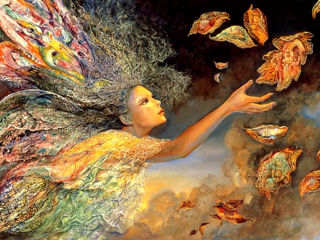 Catching Wishes by Josephine Wall Puzzle Spiel 