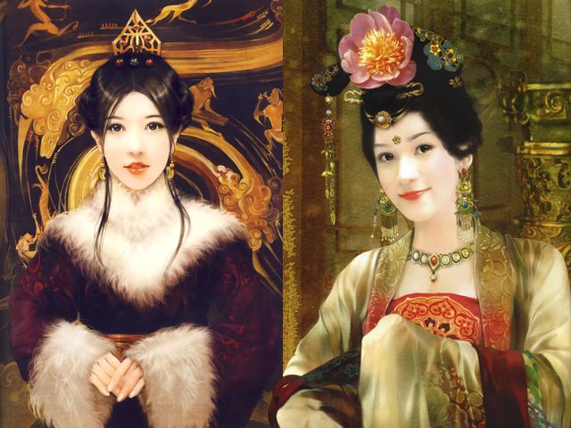 Chinese Girl and Lady with Blossom by Der Jen - Portraits of Chinese girl and a beautiful lady with blossom of lotus in her hair, paintings from an elite collection by Der Jen (Dezhen), a Taiwanese artist. - , portraits, portrait, girl, girls, lady, ladies, lady, blossom, blossoms, Der, Jen, art, arts, Chinese, beautiful, lotus, lotuses, hair, hairs, paintings, painting, elite, collection, collections, Dezhen, Taiwanese, artist, artists - Portraits of Chinese girl and a beautiful lady with blossom of lotus in her hair, paintings from an elite collection by Der Jen (Dezhen), a Taiwanese artist. Подреждайте безплатни онлайн Chinese Girl and Lady with Blossom by Der Jen пъзел игри или изпратете Chinese Girl and Lady with Blossom by Der Jen пъзел игра поздравителна картичка  от puzzles-games.eu.. Chinese Girl and Lady with Blossom by Der Jen пъзел, пъзели, пъзели игри, puzzles-games.eu, пъзел игри, online пъзел игри, free пъзел игри, free online пъзел игри, Chinese Girl and Lady with Blossom by Der Jen free пъзел игра, Chinese Girl and Lady with Blossom by Der Jen online пъзел игра, jigsaw puzzles, Chinese Girl and Lady with Blossom by Der Jen jigsaw puzzle, jigsaw puzzle games, jigsaw puzzles games, Chinese Girl and Lady with Blossom by Der Jen пъзел игра картичка, пъзели игри картички, Chinese Girl and Lady with Blossom by Der Jen пъзел игра поздравителна картичка