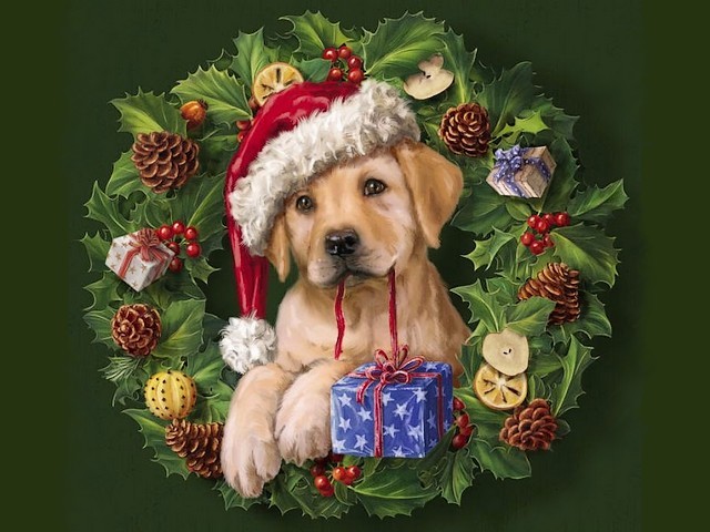 Christmas Puppy by Marcello Corti juego de puzzle 